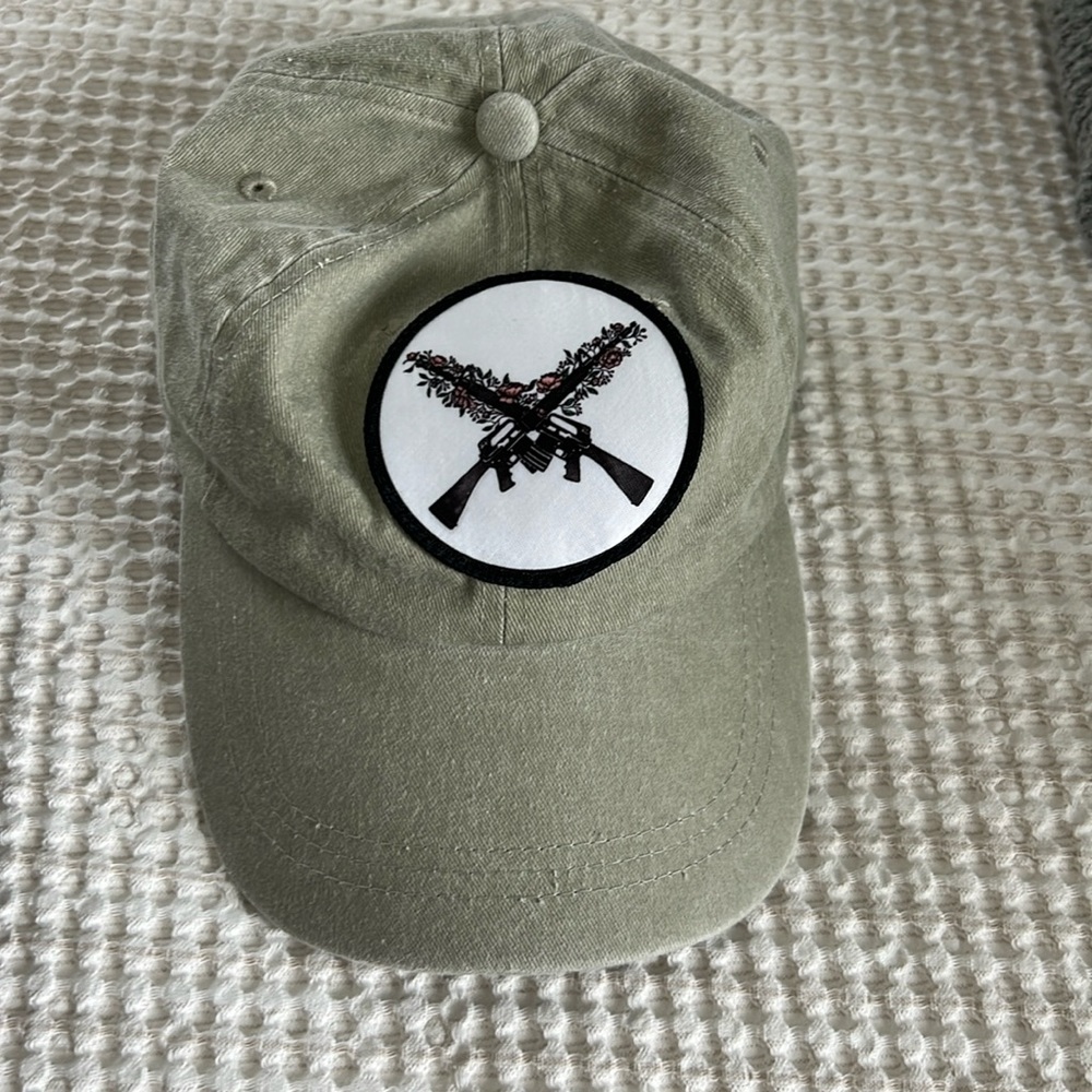 Soft light green baseball cap